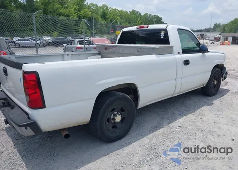 2004 Chevrolet Silverado 1500 Work Truck из США, поврежденный, VIN 1GCEC14V04Z268038